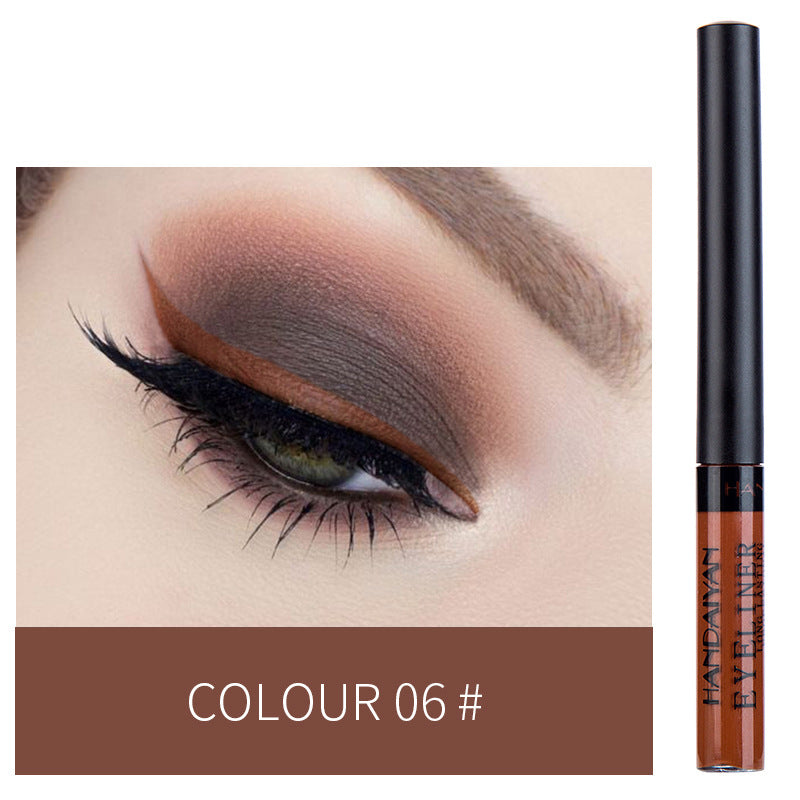Long-lasting non-smudge 42-color matte color eye shadow eyeliner