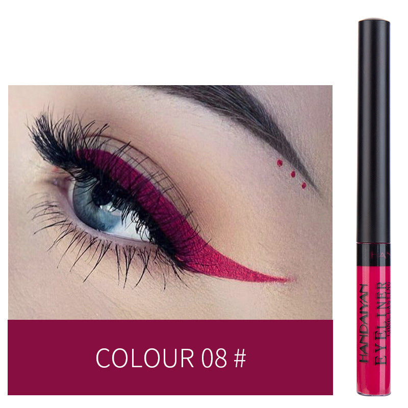 Long-lasting non-smudge 42-color matte color eye shadow eyeliner