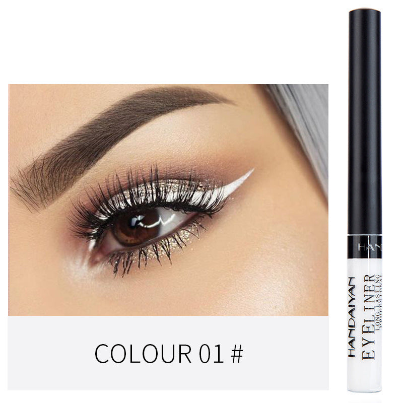 HANDAIYAN long-lasting non-smudge 42-color matte color eye shadow eyeliner