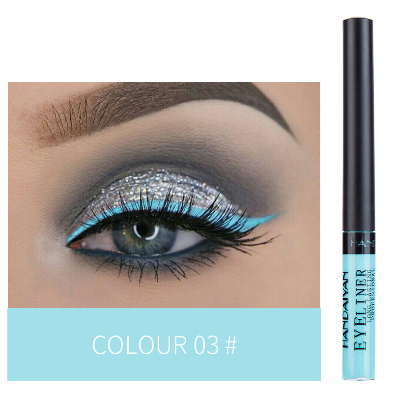 Long-lasting non-smudge 42-color matte color eye shadow eyeliner