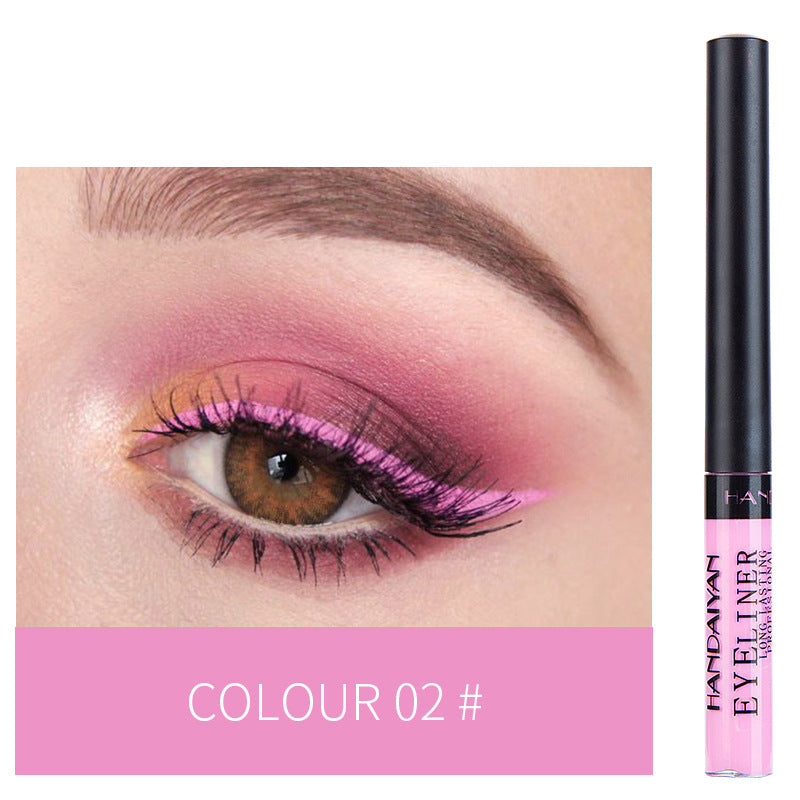 Long-lasting non-smudge 42-color matte color eye shadow eyeliner