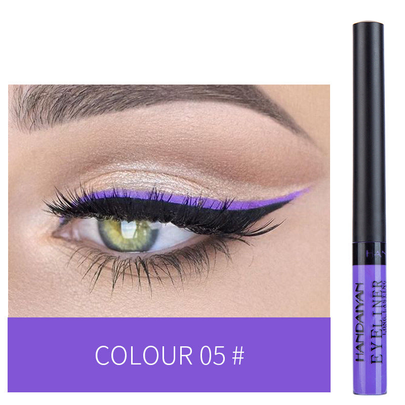 Long-lasting non-smudge 42-color matte color eye shadow eyeliner
