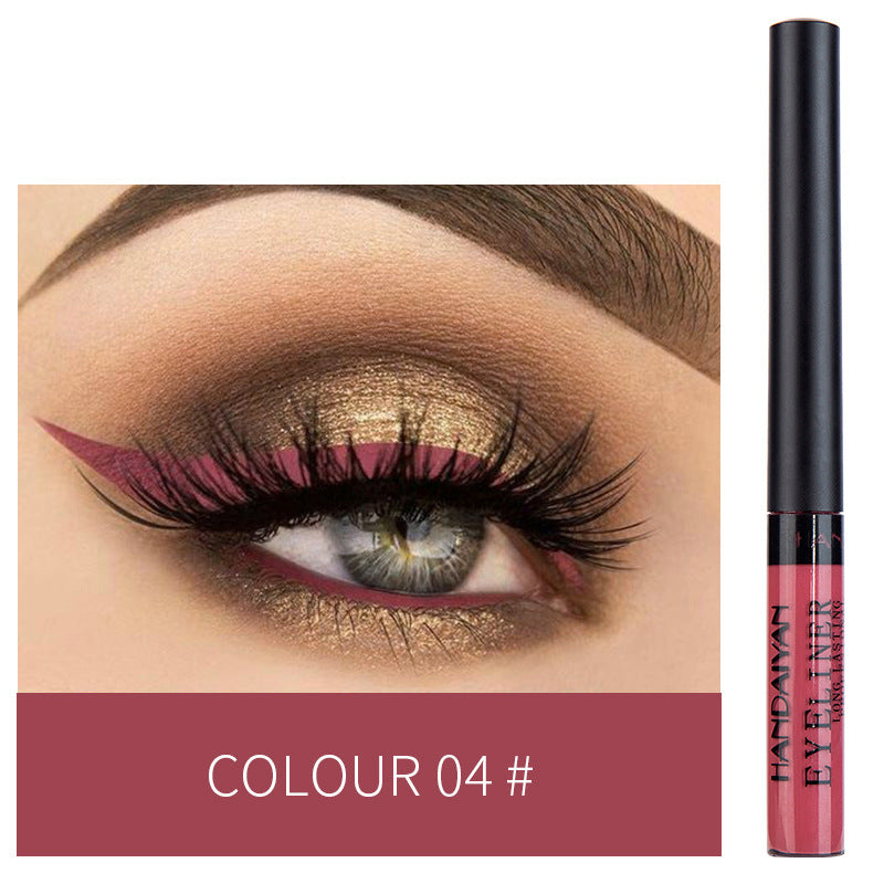 Long-lasting non-smudge 42-color matte color eye shadow eyeliner