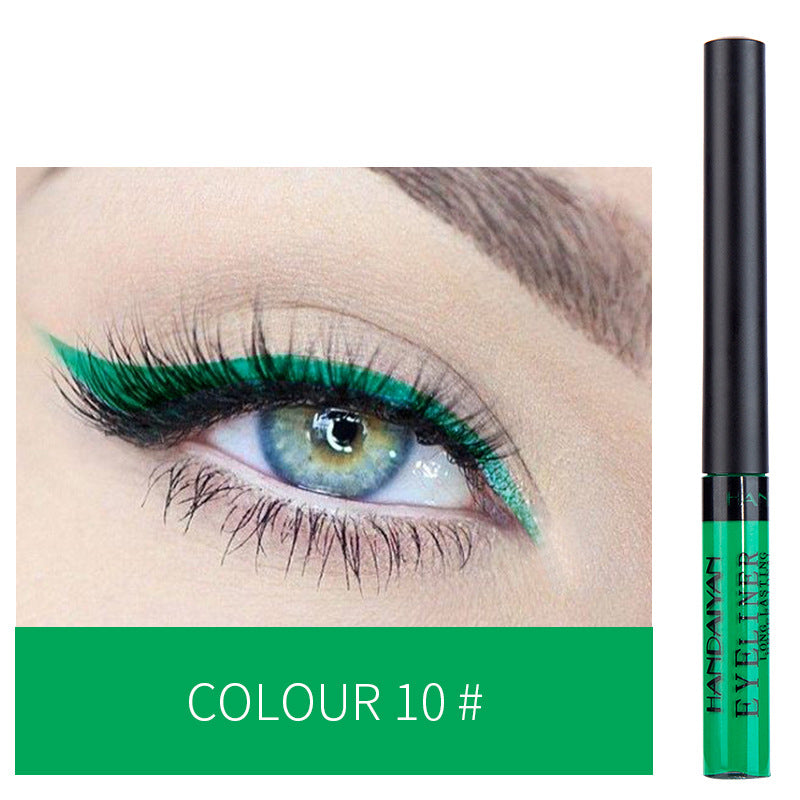 Long-lasting non-smudge 42-color matte color eye shadow eyeliner
