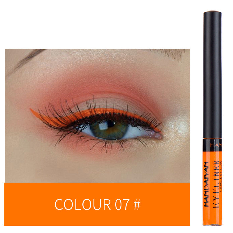 Long-lasting non-smudge 42-color matte color eye shadow eyeliner