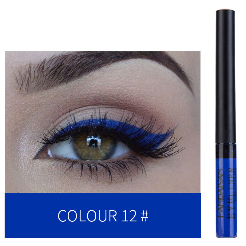 Long-lasting non-smudge 42-color matte color eye shadow eyeliner