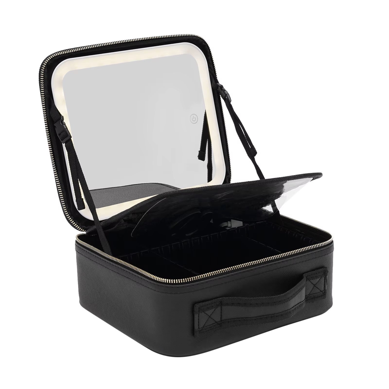 LED Cosmetic Case With Light and Mirror