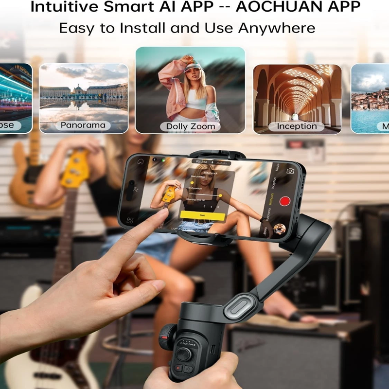 3-Axis Handheld Gimbal Stabilizer for Smartphone