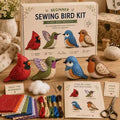 DIY 3D Fabric Sewing Kit – Bird, Puppy, Kitten or Gnome