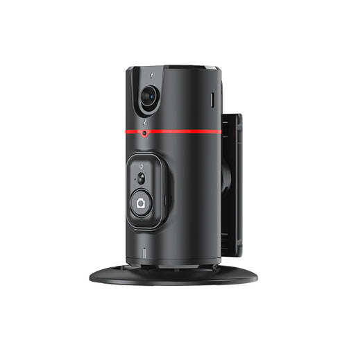 360° Intelligent AI Face Recognition Gimbal Detachable Phone Clip Gesture Control with Wireless Remote Compatible with Smartphones