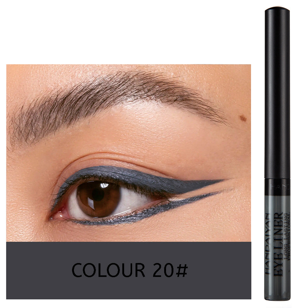 HANDAIYAN long-lasting non-smudge 42-color matte color eye shadow eyeliner