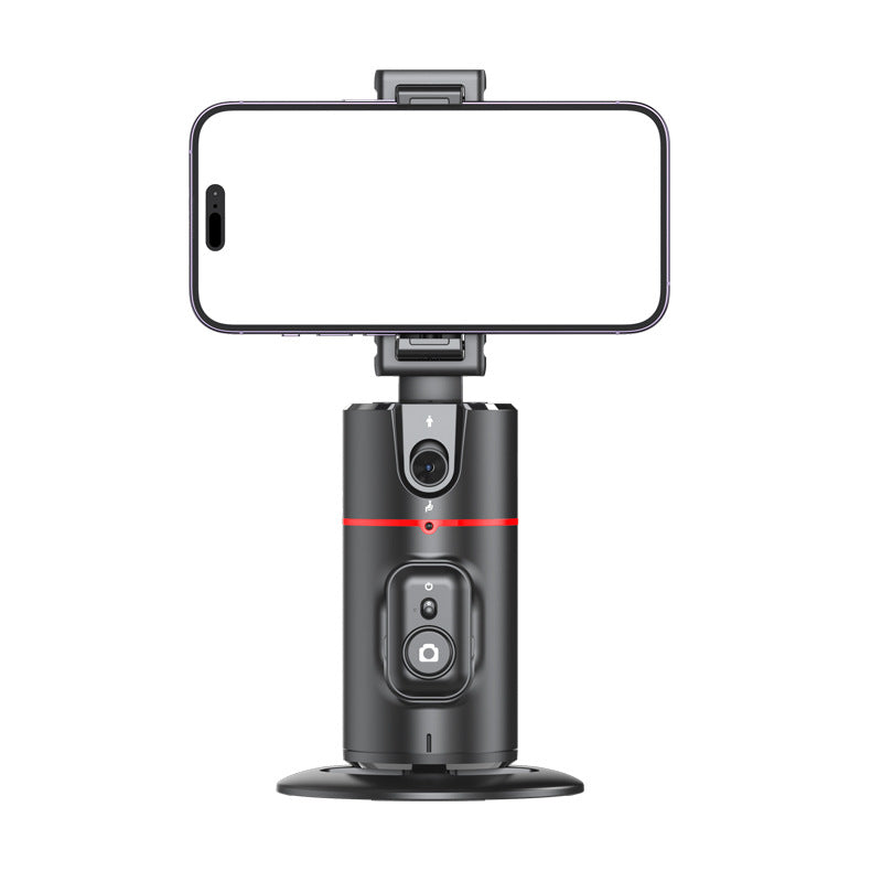 360° Intelligent AI Face Recognition Gimbal Detachable Phone Clip Gesture Control with Wireless Remote Compatible with Smartphones