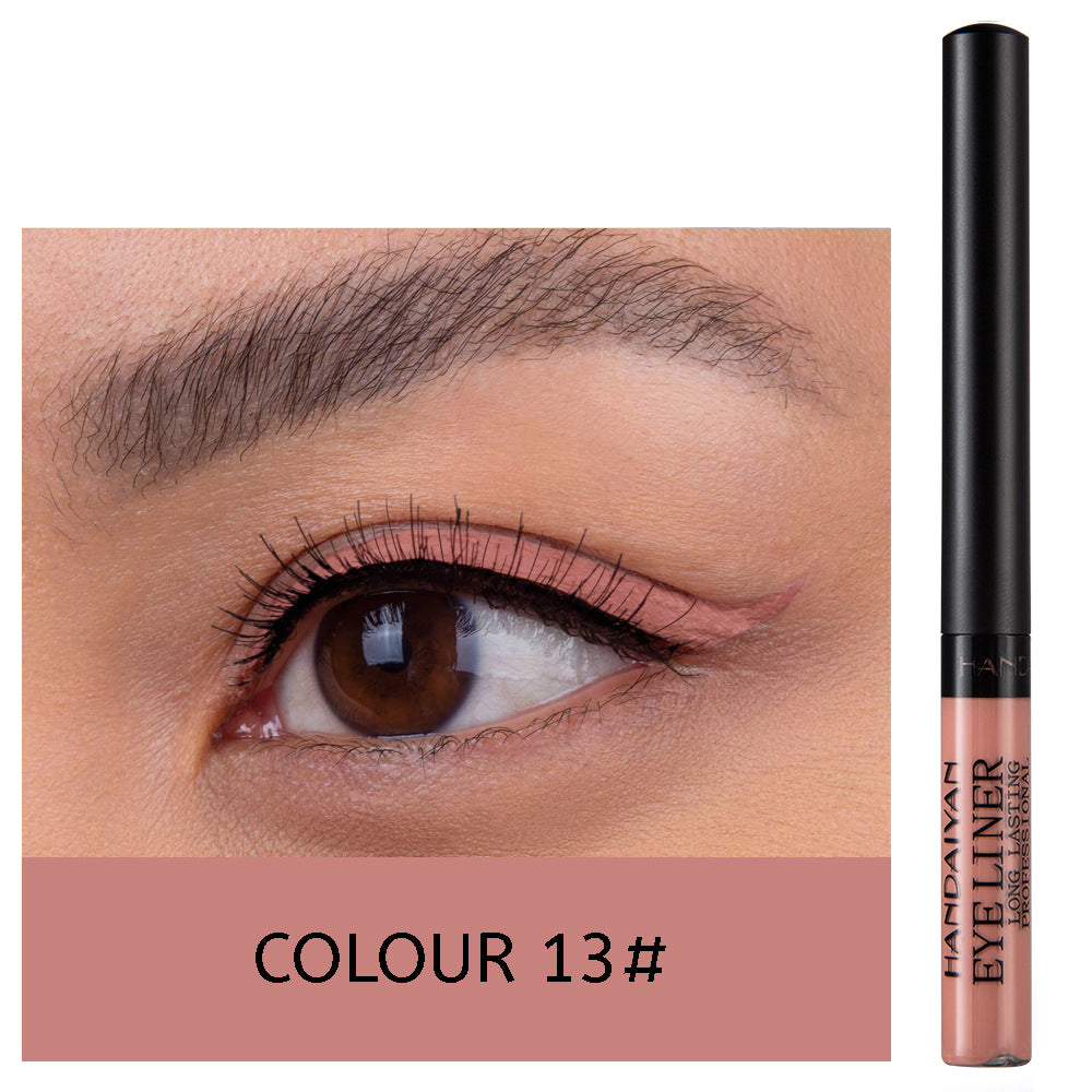 HANDAIYAN long-lasting non-smudge 42-color matte color eye shadow eyeliner