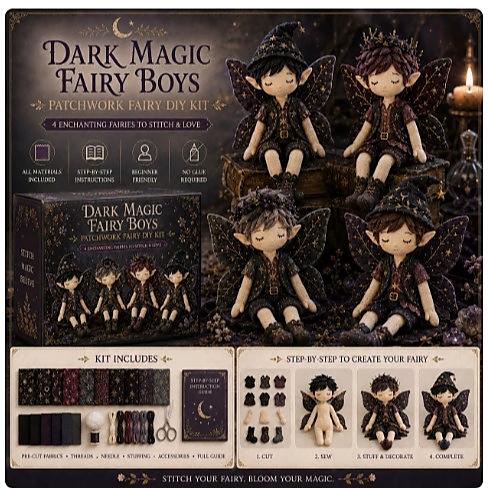 DIY Patchwork Fairy & Character Doll Kits