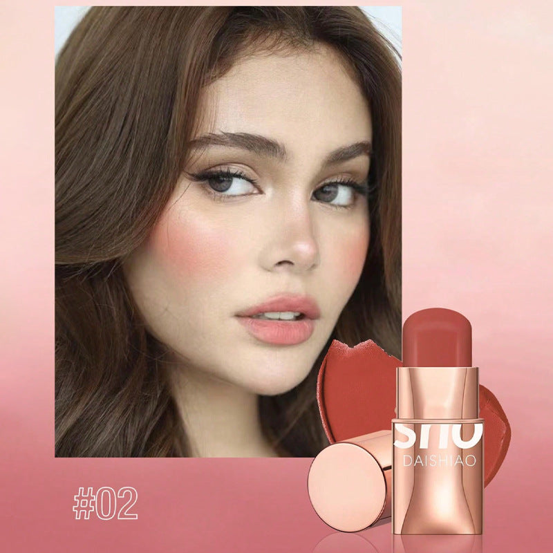 Waterproof Multifunctional Lipstick 3 in 1 Makeup Stick for Cheeks, eyes and Lips