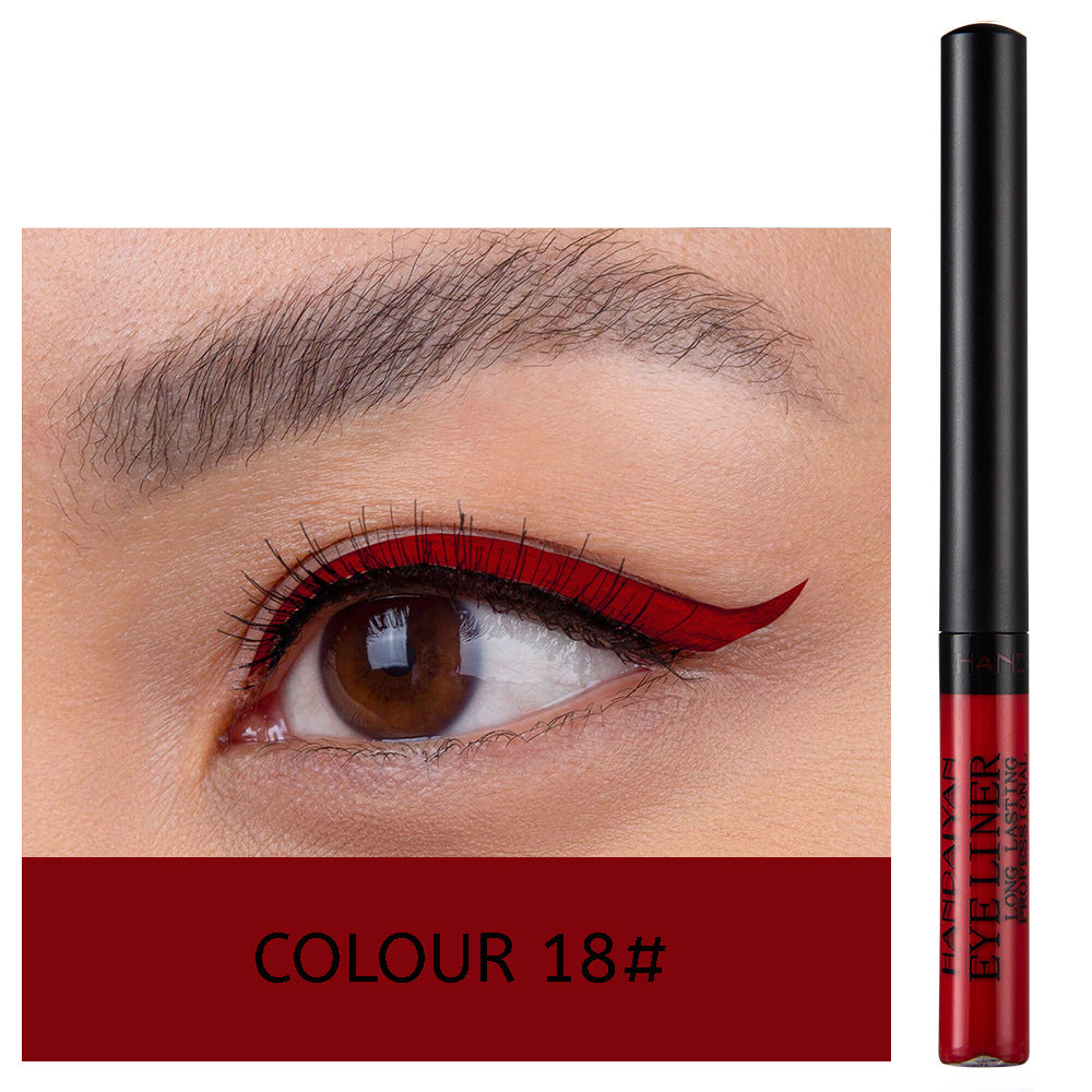 Long-lasting non-smudge 42-color matte color eye shadow eyeliner