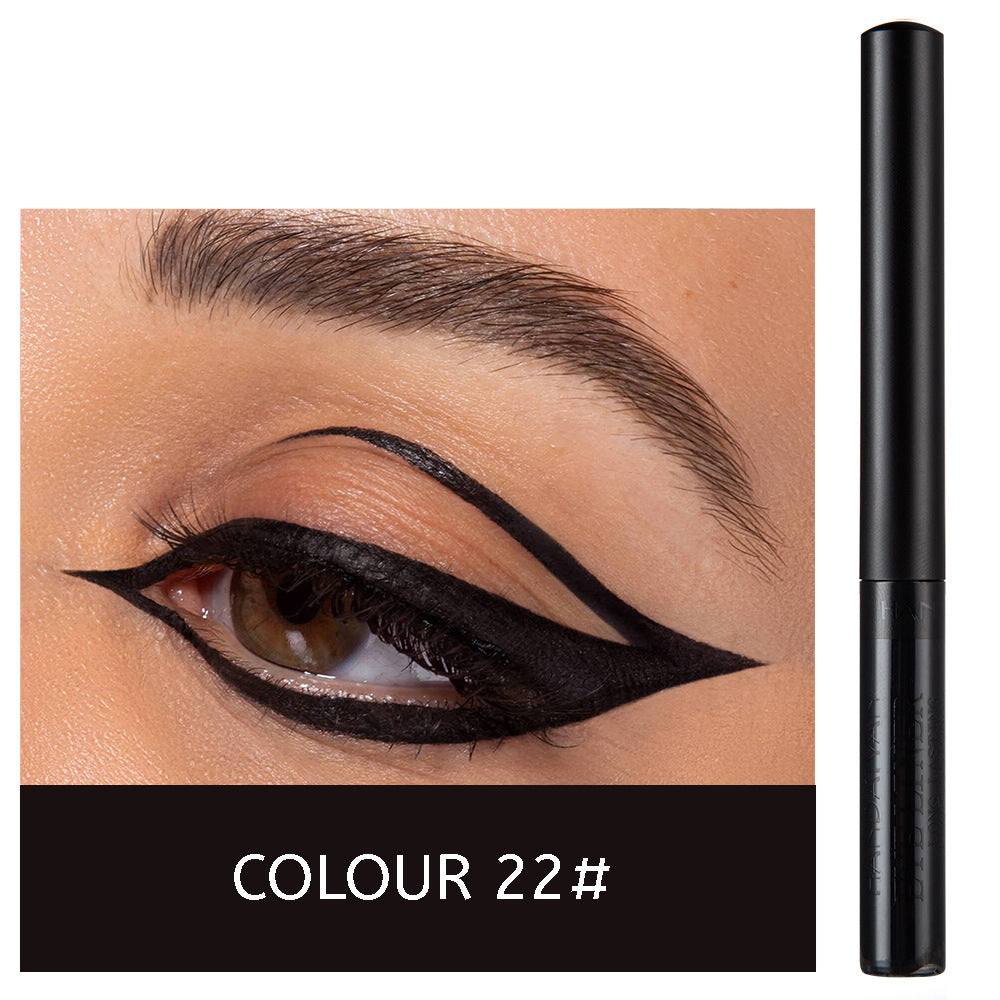 Long-lasting non-smudge 42-color matte color eye shadow eyeliner