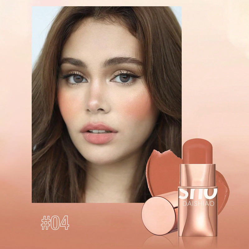 Waterproof Multifunctional Lipstick 3 in 1 Makeup Stick for Cheeks, eyes and Lips