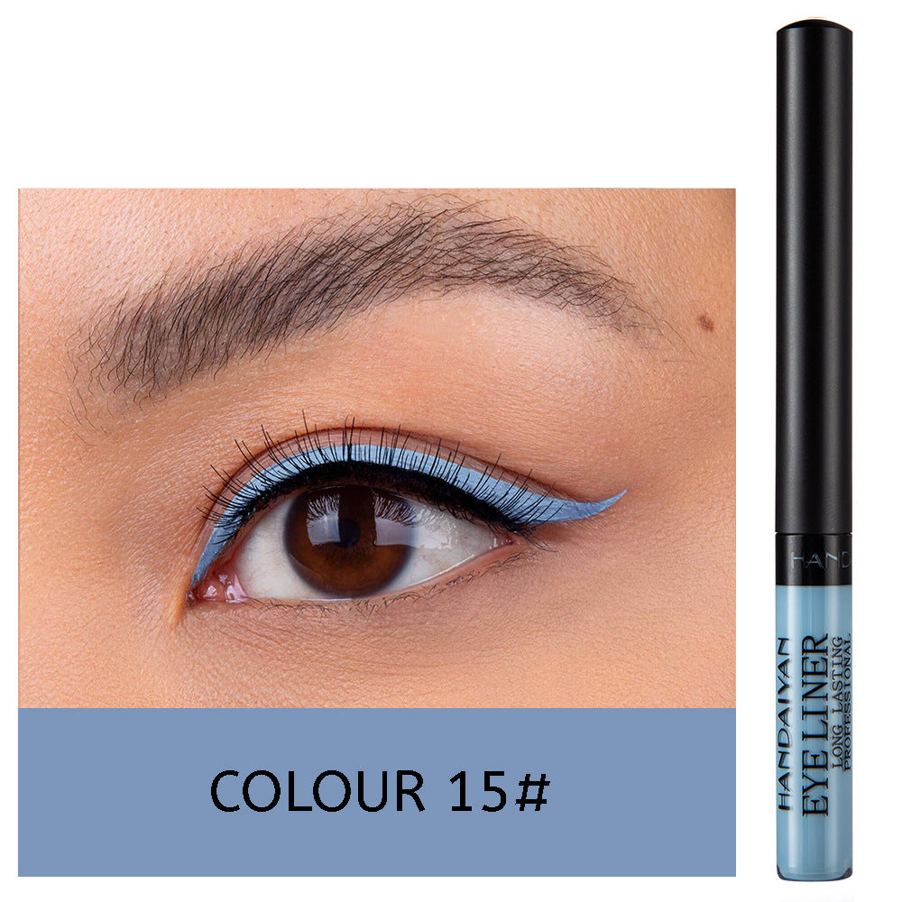 HANDAIYAN long-lasting non-smudge 42-color matte color eye shadow eyeliner