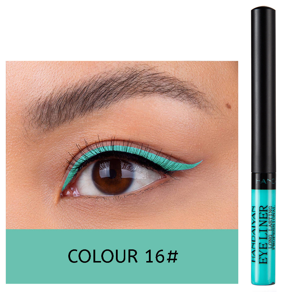 HANDAIYAN long-lasting non-smudge 42-color matte color eye shadow eyeliner