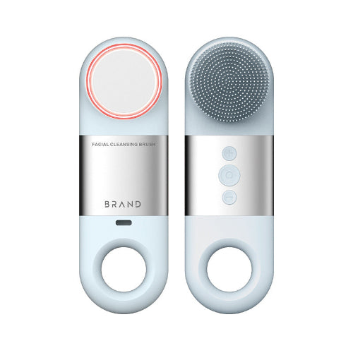 Waterproof Ultrasonic Facial Cleanser – High-Frequency Vibration Deep Cleaning Brush, Hot Compress for Serum Absorption, Cold Compress for Soothing & Calming, Multi-Purpose Beauty Tool for Women & Men