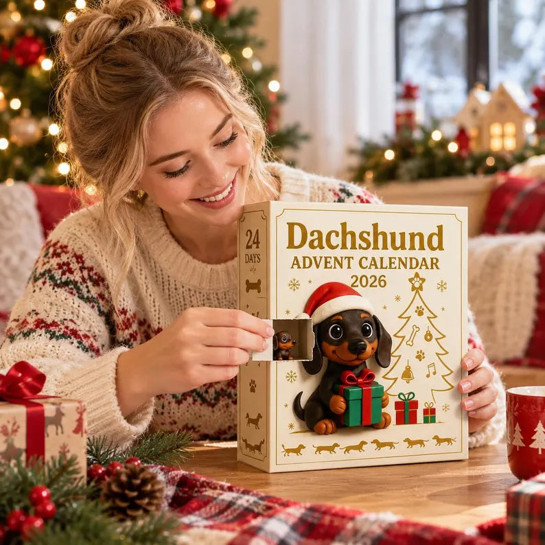 2026 Dachshund Advent Calendar – 24 Sausage Dog Surprises