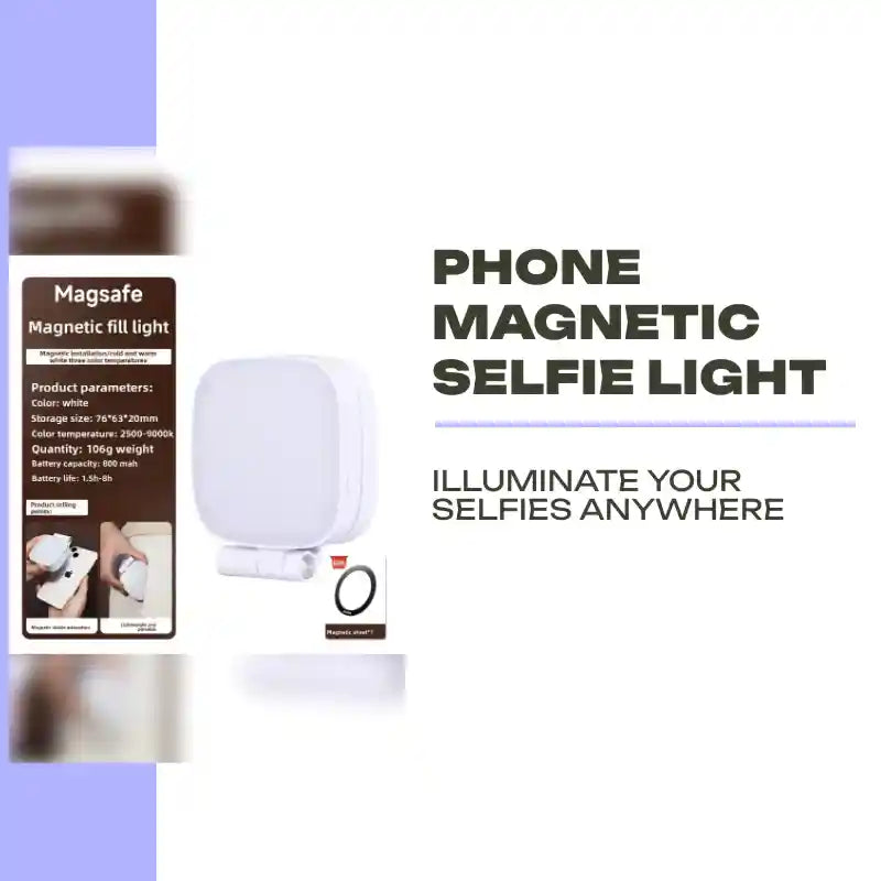 Phone Magnetic Selfie Light by@Outfy